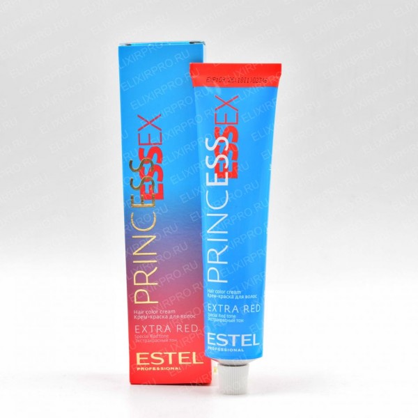 ESTEL PROF PRINCESS ESSEX EXTRA RED Крем-краска д/волос 66/43 Динамичная сальса 60мл
