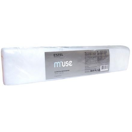 ESTEL PROF M`USE Салфетка-воротничок размер 7*40 см пластом спанлейс 100шт в уп