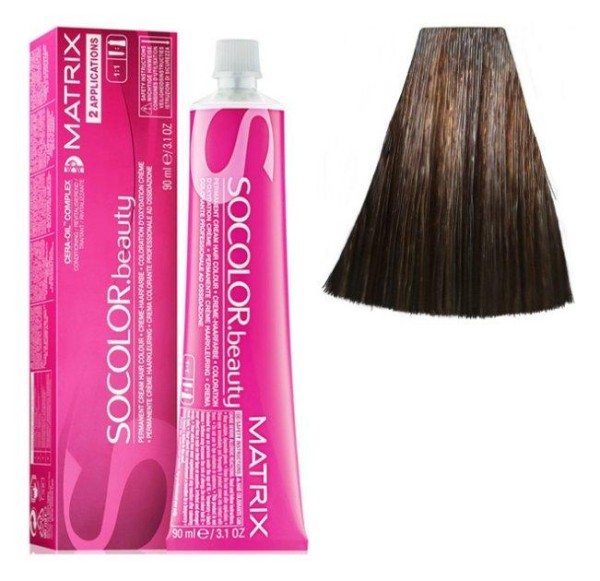 MATRIX SoColor Beauty Крем-краска для волос СБ т.8AV свветлый блондин пепельно-перламутровый 90мл