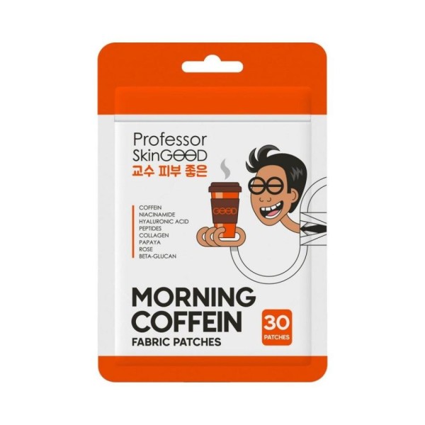 PROFESSOR SKINGOOD Тканевые патчи с кофеином / Morning Coffein Fabric Patches